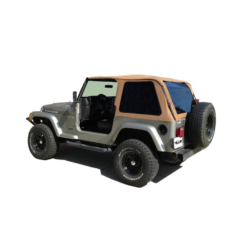 Rampage 1997-2006 Jeep Wrangler(TJ) Frameless Soft Top Kit - Spice Rampage 1997-2006 Jeep Wrangler(TJ) Frameless Soft Top Kit - Spice