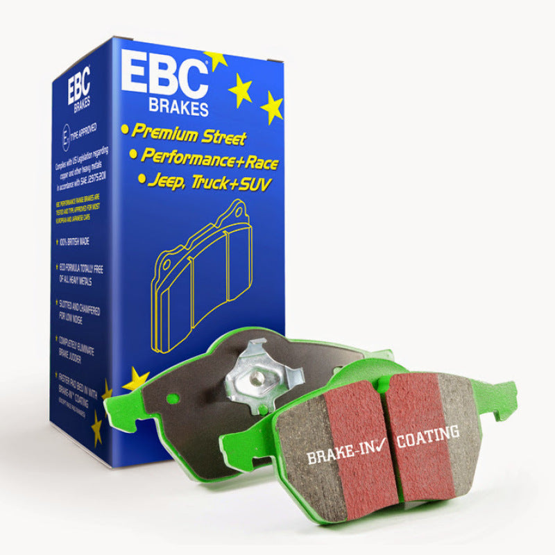 EBC 94-01 Acura Integra 1.8 Greenstuff Front Brake Pads EBC 94-01 Acura Integra 1.8 Greenstuff Front Brake Pads