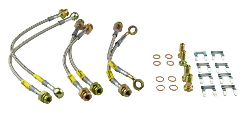 Goodridge 08-10 Chevy Cobalt SS Models w/ Brembo Calipers Stainless Steel Brake Lines Kit Goodridge 08-10 Chevy Cobalt SS Models w/ Brembo Calipers Stainless Steel Brake Lines Kit