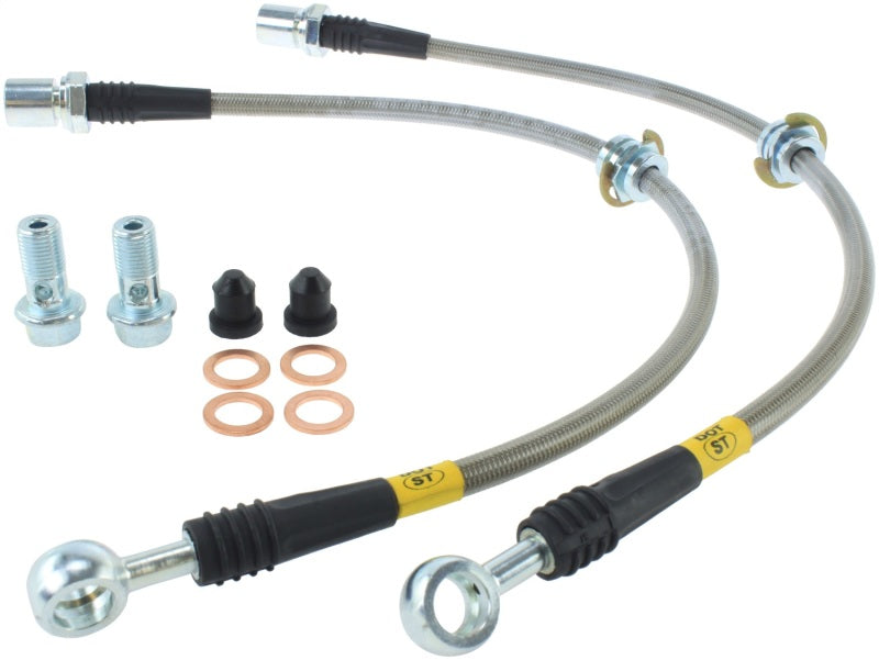 StopTech Stainless Steel Front Brake Lines 91-95 Toyota MR2 StopTech Stainless Steel Front Brake Lines 91-95 Toyota MR2