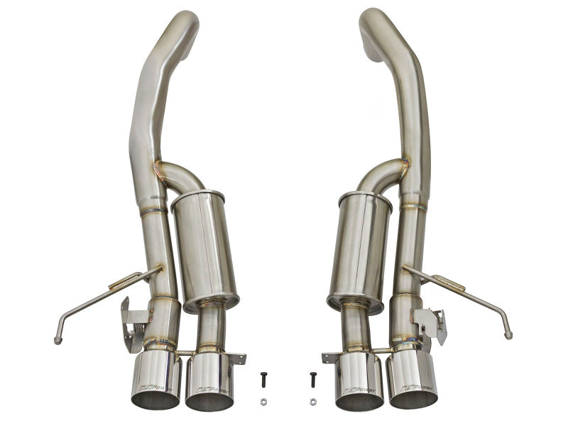 aFe MACHForce XP 3in-2 1/2in Axle Back 304SS Exhaust w/ Polished Tips 15-17 Chevy Corvette Z06 aFe MACHForce XP 3in-2 1/2in Axle Back 304SS Exhaust w/ Polished Tips 15-17 Chevy Corvette Z06