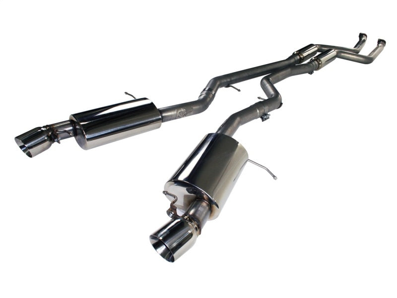 aFe MACHForce XP 11-12 BMW 335i L6-3.0L N55 E90/92 304SS 2.75in. Cat-Back Exhaust System aFe MACHForce XP 11-12 BMW 335i L6-3.0L N55 E90/92 304SS 2.75in. Cat-Back Exhaust System
