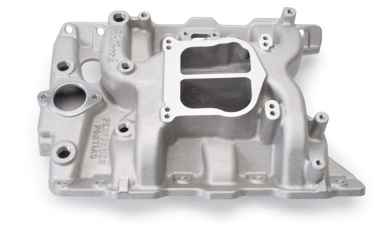 Edelbrock Performer Pontiac Polished Manifold Edelbrock Performer Pontiac Polished Manifold