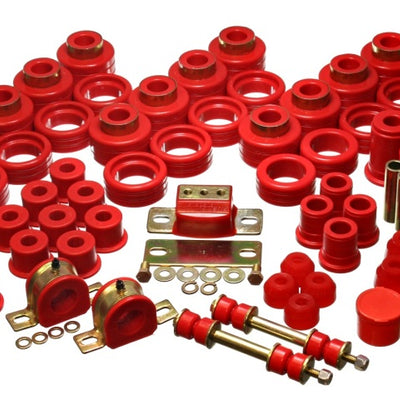 Energy Suspension 92-94 Chevy K5 Blazer / 92-99 Suburban / 92-99 GMC Denali XL/Yukon XL 2WD Red Hype
