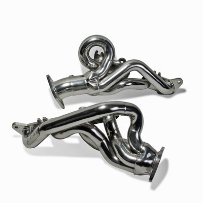 BBK 2015-16 Ford Mustang GT 5.0L 1-3/4 Tuned Length Header System (Chrome)