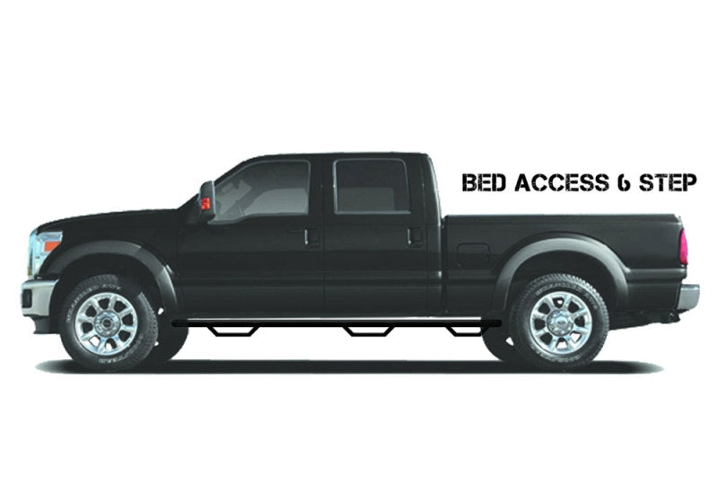 N-Fab Nerf Step 15-17 Ford F-150 SuperCrew 5.5ft Bed - Tex. Black - Bed Access - 3in N-Fab Nerf Step 15-17 Ford F-150 SuperCrew 5.5ft Bed - Tex. Black - Bed Access - 3in