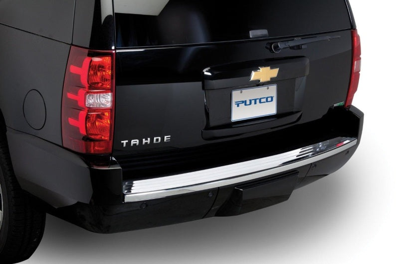 Putco 07-14 Cadillac Escalade ESV - Stainless Steel Rear Bumper Cover Putco 07-14 Cadillac Escalade ESV - Stainless Steel Rear Bumper Cover