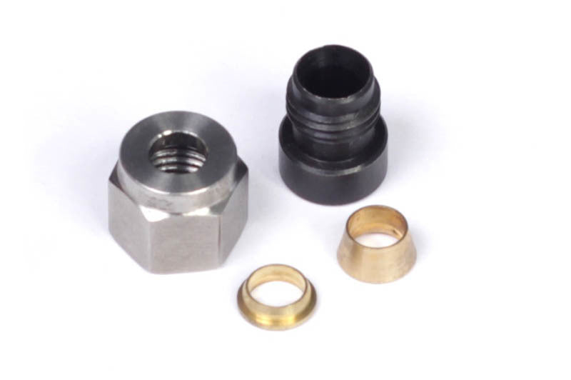 Haltech 1/4in Mild Steel Weld-On Kit w/Nut & Ferrule Haltech 1/4in Mild Steel Weld-On Kit w/Nut & Ferrule