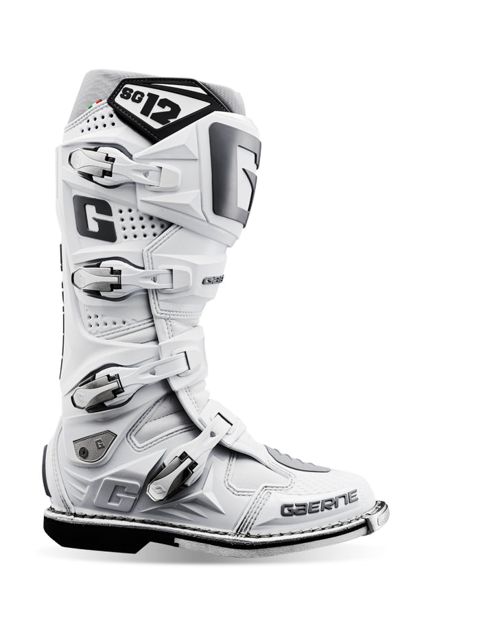 Gaerne SG12 Boot White Size - 9.5 Gaerne SG12 Boot White Size - 9.5