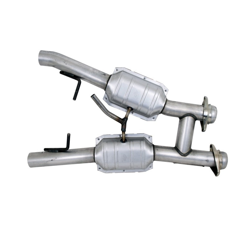 BBK 94-95 Mustang 5.0 High Flow H Pipe With Catalytic Converters - 2-1/2 BBK 94-95 Mustang 5.0 High Flow H Pipe With Catalytic Converters - 2-1/2