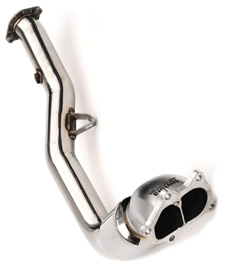 Invidia 02-07 Subaru Impreza WRX/STI High Flow Catted Downpipe w/ Extra 02 Bung Invidia 02-07 Subaru Impreza WRX/STI High Flow Catted Downpipe w/ Extra 02 Bung