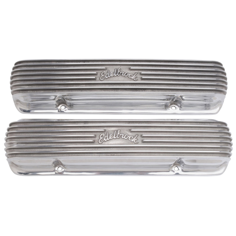 Edelbrock Valve Cover Classic Series Pontiac 1962-1979 301-455 CI V8 Polshed Edelbrock Valve Cover Classic Series Pontiac 1962-1979 301-455 CI V8 Polshed