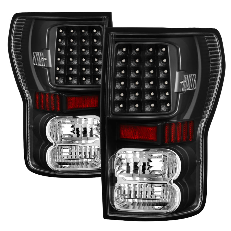 Xtune Toyota Tundra 07-13 LED Tail Lights Black ALT-ON-TTU07-LED-BK Xtune Toyota Tundra 07-13 LED Tail Lights Black ALT-ON-TTU07-LED-BK