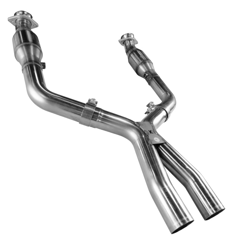 Kooks 05-10 Ford Mustang GT 4.6L 3V Auto/Manual 3in x 2 1/2in OEM Exhaust GREEN Cat X Pipe Kooks 05-10 Ford Mustang GT 4.6L 3V Auto/Manual 3in x 2 1/2in OEM Exhaust GREEN Cat X Pipe