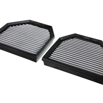 aFe MagnumFLOW OEM Replacement Air Filter PRO Dry S 2015 BMW M3/M4 (F80/F82) 3.0L S55 (tt) Qty. 2
