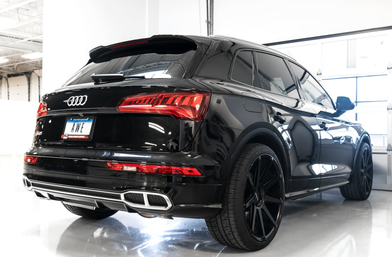 AWE Tuning Audi B9 SQ5 Non-Resonated Touring Edition Cat-Back Exhaust - No Tips (Turn Downs) AWE Tuning Audi B9 SQ5 Non-Resonated Touring Edition Cat-Back Exhaust - No Tips (Turn Downs)