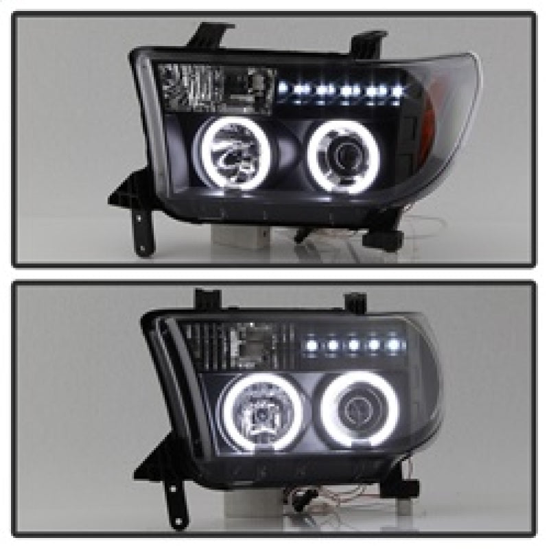 Spyder Toyota Tundra 07-13 Projector Headlights CCFL Halo LED Blk PRO-YD-TTU07-CCFL-BK Spyder Toyota Tundra 07-13 Projector Headlights CCFL Halo LED Blk PRO-YD-TTU07-CCFL-BK