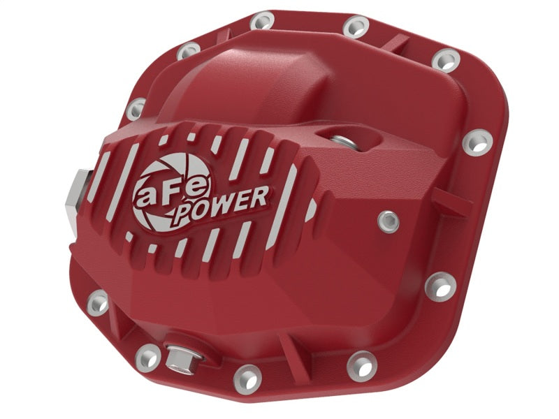 aFe Pro Series Front Differential Cover Red 2018+ Jeep Wrangler (JL) V6 3.6L (Dana M186) aFe Pro Series Front Differential Cover Red 2018+ Jeep Wrangler (JL) V6 3.6L (Dana M186)