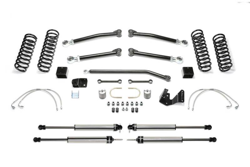 Fabtech 07-18 Jeep JK 4-Door 3in Trail Ii w/Dlss Shks Fabtech 07-18 Jeep JK 4-Door 3in Trail Ii w/Dlss Shks