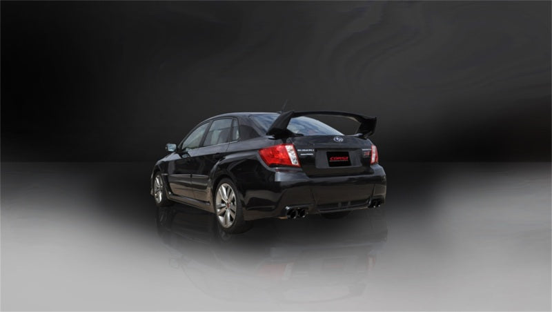 Corsa 2011-2014 Subaru Impreza Sedan STI 2.5L Turbo Manual Black Sport Cat-Back Exhaust Corsa 2011-2014 Subaru Impreza Sedan STI 2.5L Turbo Manual Black Sport Cat-Back Exhaust