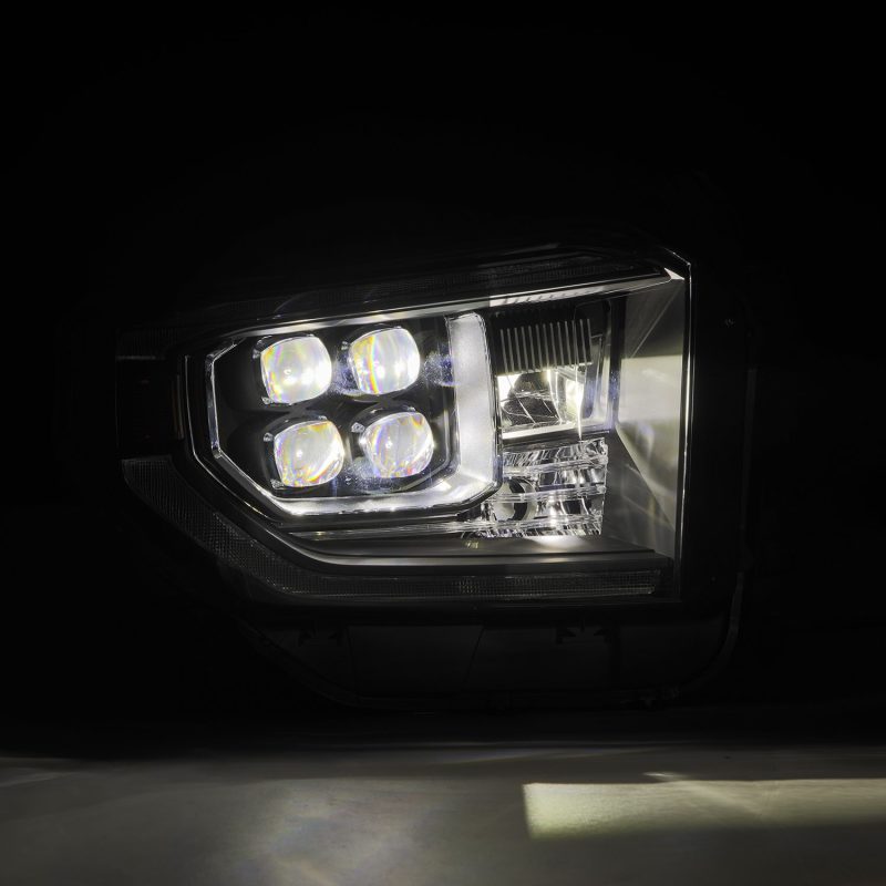 AlphaRex 14-21 Toyota Tundra NOVA-Series LED Proj Headlights Blk w/Actv Light & Seq. Sig + DRL AlphaRex 14-21 Toyota Tundra NOVA-Series LED Proj Headlights Blk w/Actv Light & Seq. Sig + DRL