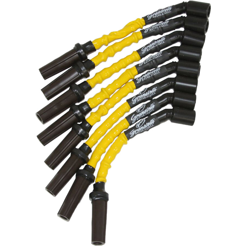 Granatelli 99-23 GM Truck/SUV V8 (Excl 8.1L) Hi-Perf Coil-Near-Plug Conn Kit w/9in Lead/Ylw Jacket Granatelli 99-23 GM Truck/SUV V8 (Excl 8.1L) Hi-Perf Coil-Near-Plug Conn Kit w/9in Lead/Ylw Jacket