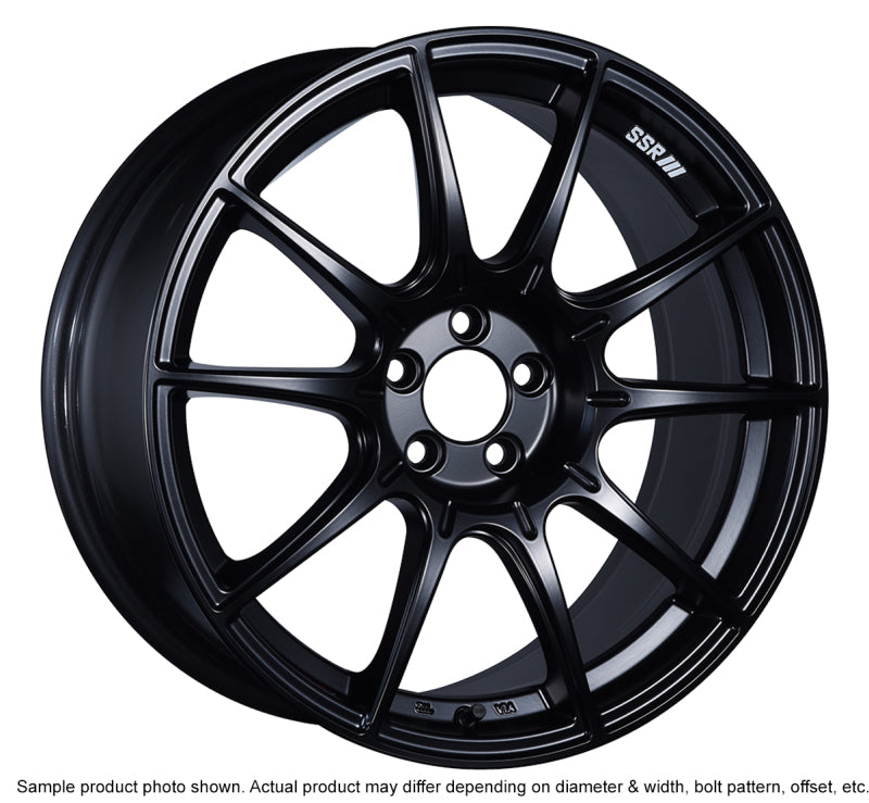 SSR GTX01 17x9 5x114.3 38mm Offset Flat Black Wheel SSR GTX01 17x9 5x114.3 38mm Offset Flat Black Wheel
