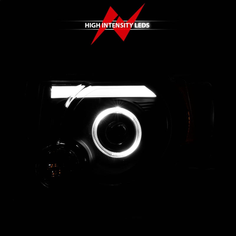 ANZO 2008-2012 Ford Escape Projector Headlights w/ Halo Black ANZO 2008-2012 Ford Escape Projector Headlights w/ Halo Black