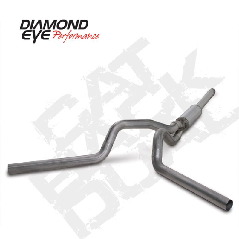 Diamond Eye KIT 4in CB DUAL SS: 94-97 FORD 7.3L F250/F350 PWRSTROKE Diamond Eye KIT 4in CB DUAL SS: 94-97 FORD 7.3L F250/F350 PWRSTROKE