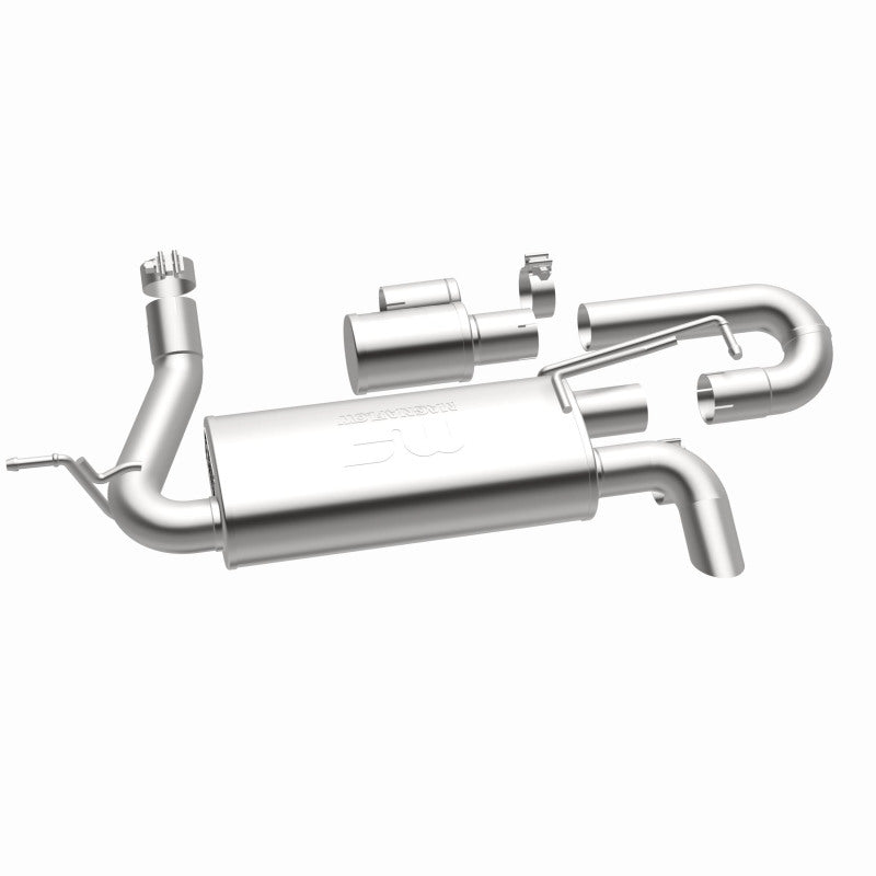 MagnaFlow 07-18 Jeep Wrangler JK Overland Series Axle-Back Exhaust System MagnaFlow 07-18 Jeep Wrangler JK Overland Series Axle-Back Exhaust System