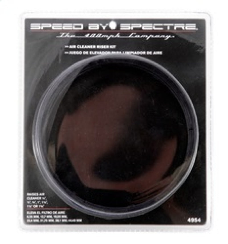 Spectre Air Cleaner Riser Kit - Black Spectre Air Cleaner Riser Kit - Black