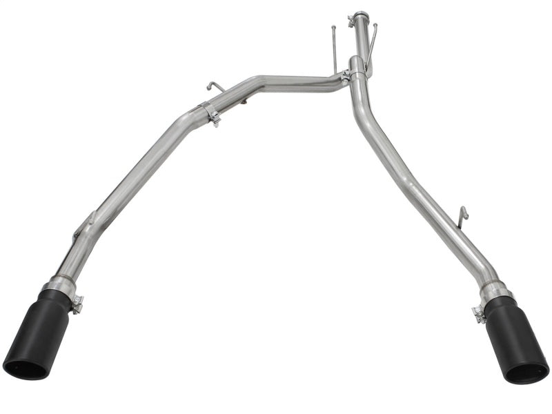 aFe MACHForce XP DPF-Back Exhaust 2.5in SS with Black Tips 2014 Dodge Ram 1500 V6 3.0L EcoDiesel aFe MACHForce XP DPF-Back Exhaust 2.5in SS with Black Tips 2014 Dodge Ram 1500 V6 3.0L EcoDiesel