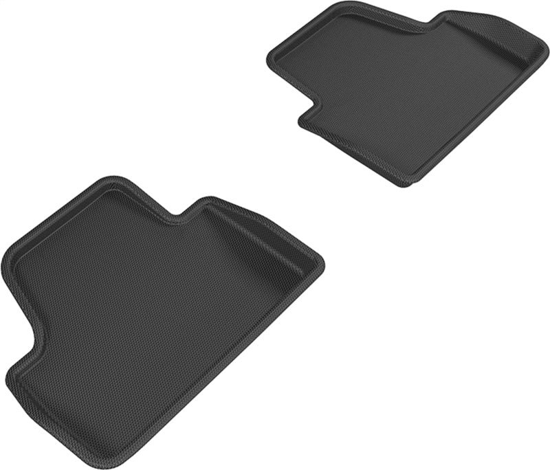3D MAXpider 14-20 BMW 4 Series Convertible Kagu 2nd Row Floormats - Black 3D MAXpider 14-20 BMW 4 Series Convertible Kagu 2nd Row Floormats - Black
