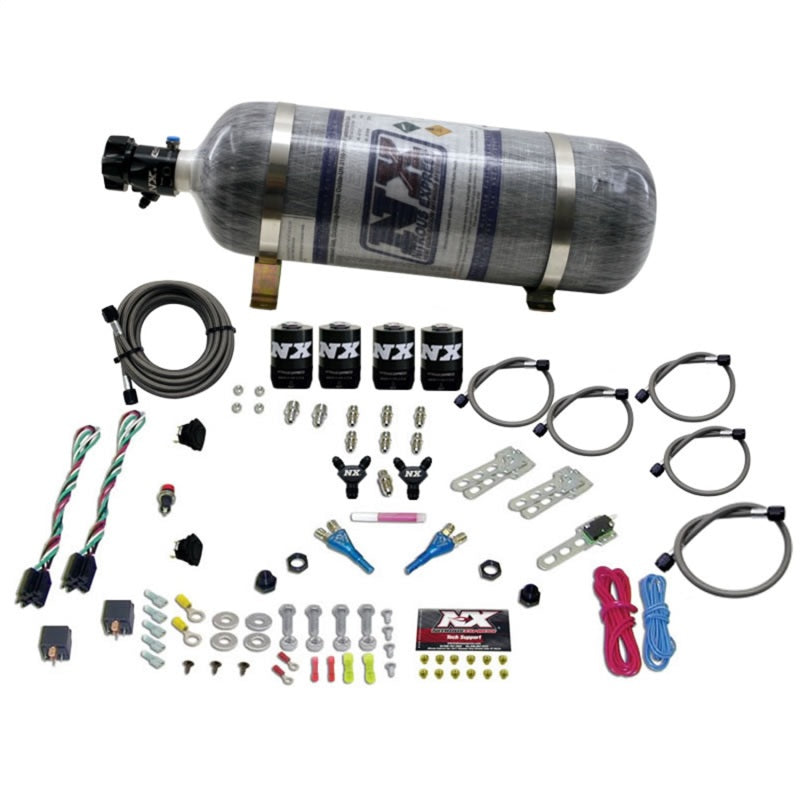 Nitrous Express Sport Compact EFI Dual Stage Nitrous Kit (35-75HP x 2) w/Composite Bottle Nitrous Express Sport Compact EFI Dual Stage Nitrous Kit (35-75HP x 2) w/Composite Bottle