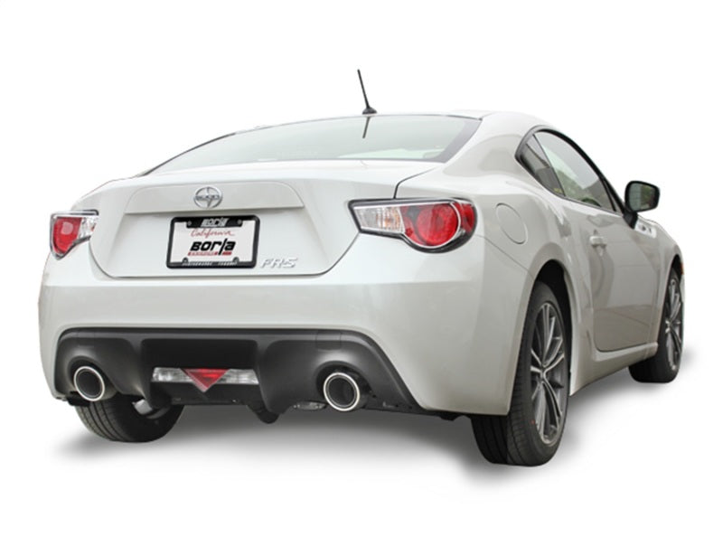 Borla 13-15 Scion FR-S 2.0L 4cyl 6spd / 13 Subaru BRZ 2.0L 4cyl 6spd SS Catback Exhaust Borla 13-15 Scion FR-S 2.0L 4cyl 6spd / 13 Subaru BRZ 2.0L 4cyl 6spd SS Catback Exhaust