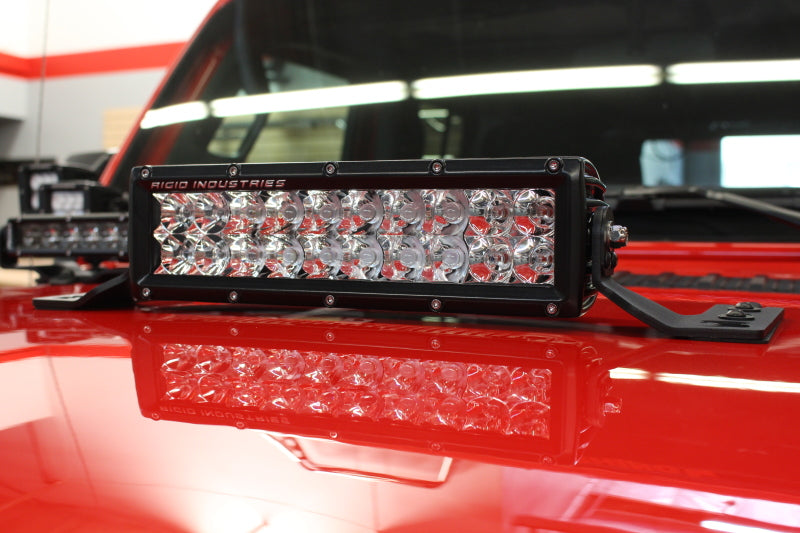 Go Rhino 18-20 Jeep Wrangler JL/JLU/Gladiator JT Light Mount - 10in Double Row Go Rhino 18-20 Jeep Wrangler JL/JLU/Gladiator JT Light Mount - 10in Double Row