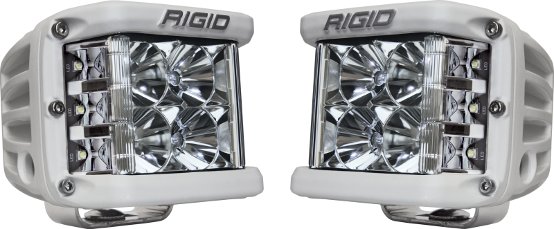 Rigid Industries D-SS - Flood - Set of 2 - White Housing Rigid Industries D-SS - Flood - Set of 2 - White Housing