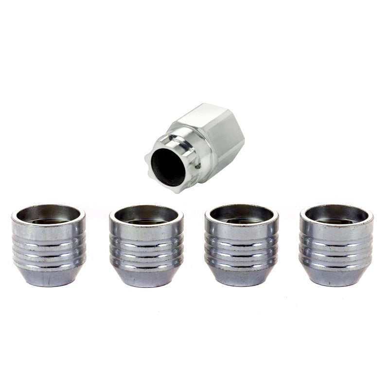 McGard Wheel Lock Nut Set - 4pk. (Under Hub Cap / Cone Seat) M14X2.0 / 13/16 Hex / .893in. Length McGard Wheel Lock Nut Set - 4pk. (Under Hub Cap / Cone Seat) M14X2.0 / 13/16 Hex / .893in. Length