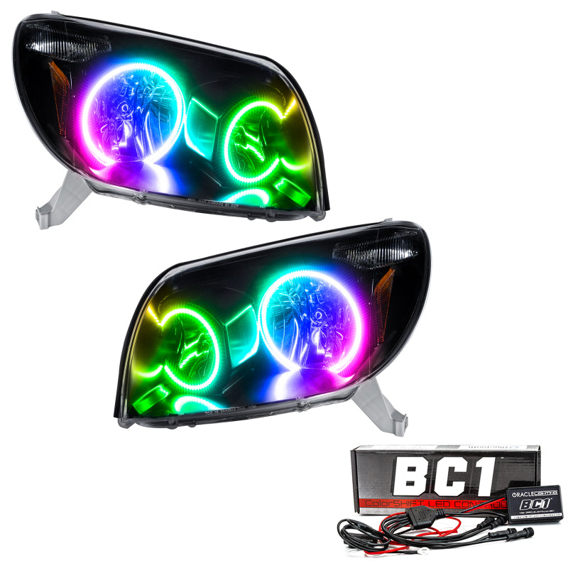 Oracle 03-05 Toyota 4-Runner SMD HL - Black - ColorSHIFT w/ BC1 Controller SEE WARRANTY Oracle 03-05 Toyota 4-Runner SMD HL - Black - ColorSHIFT w/ BC1 Controller SEE WARRANTY