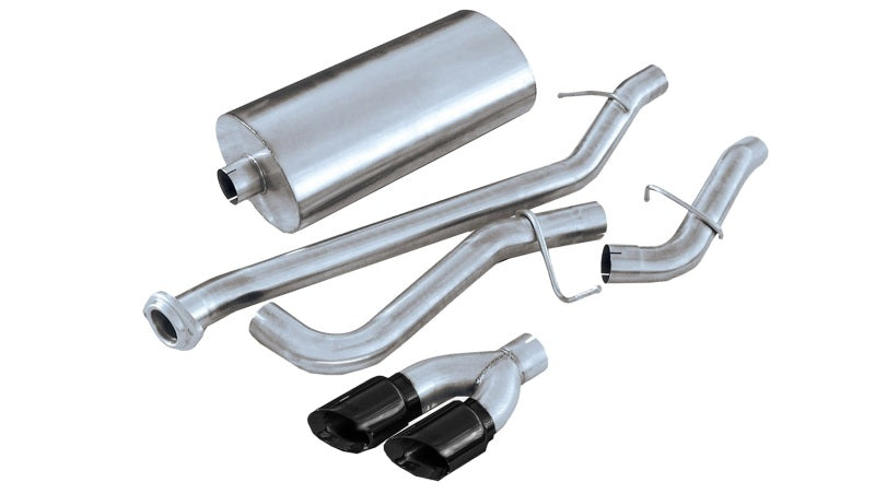 Corsa 1999-2006 GMC Sierra 4.8L V8 3in Cat-Back Single Side w Twin 4in Black Pro-Series Tips Corsa 1999-2006 GMC Sierra 4.8L V8 3in Cat-Back Single Side w Twin 4in Black Pro-Series Tips