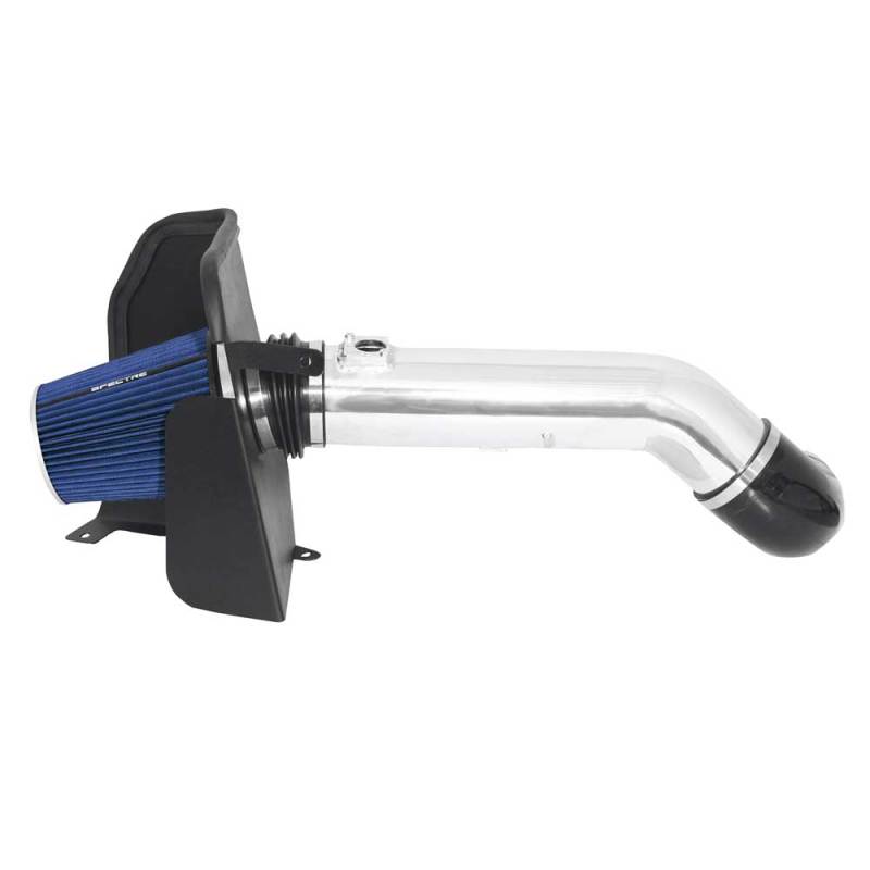 Spectre 09-12 GM Truck V8-4.8/5.3/6.0L F/I Air Intake Kit - Polished w/Blue Filter Spectre 09-12 GM Truck V8-4.8/5.3/6.0L F/I Air Intake Kit - Polished w/Blue Filter