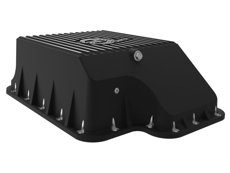 afe Transmission Pan (Black); Ford Diesel Trucks 03-10 V8-6.0/6.4L (td) afe Transmission Pan (Black); Ford Diesel Trucks 03-10 V8-6.0/6.4L (td)
