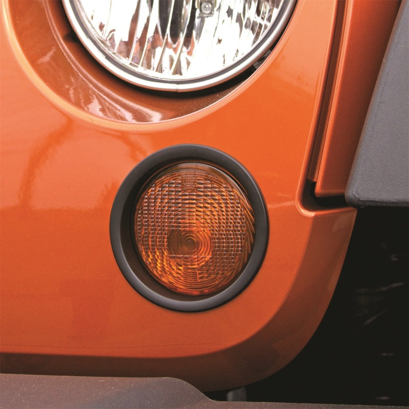 Rugged Ridge Turn Signal Bezel Trim 07-18 Jeep Wrangler JK Rugged Ridge Turn Signal Bezel Trim 07-18 Jeep Wrangler JK