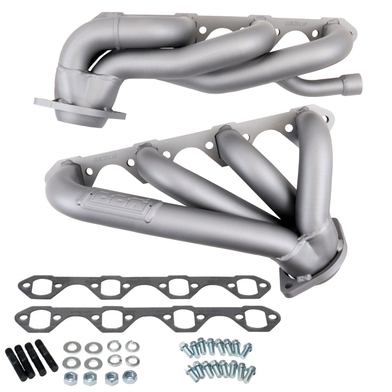 BBK 87-95 Ford F150 Truck 5.8 351 Shorty Unequal Length Exhaust Headers - 1-5/8 Titanium Ceramic BBK 87-95 Ford F150 Truck 5.8 351 Shorty Unequal Length Exhaust Headers - 1-5/8 Titanium Ceramic