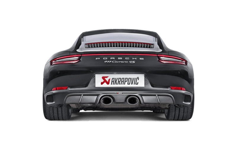 Akrapovic 16-17 Porsche 911 Carrera S/4/4S/GTS (991.2) Rear Carbon Fiber Diffuser - Matte Akrapovic 16-17 Porsche 911 Carrera S/4/4S/GTS (991.2) Rear Carbon Fiber Diffuser - Matte