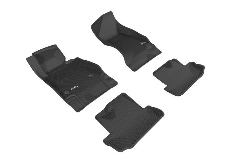 3D MAXpider 16-20 Chevrolet Camaro Kagu 1st & 2nd Row Floormats - Black 3D MAXpider 16-20 Chevrolet Camaro Kagu 1st & 2nd Row Floormats - Black