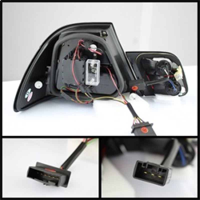 Spyder BMW E46 00-03 2Dr Coupe Light Bar LED Tail Lights Red Clear ALT-YD-BE4600-LBLED-RC Spyder BMW E46 00-03 2Dr Coupe Light Bar LED Tail Lights Red Clear ALT-YD-BE4600-LBLED-RC