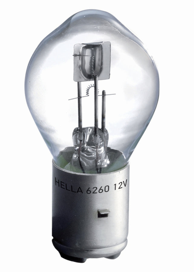 Hella Bulb 6260 12V 60/60W Ba20D B11 S2 Hella Bulb 6260 12V 60/60W Ba20D B11 S2