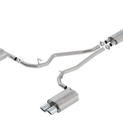 Borla 2020 Ford Explorer ST 3.0L V6 2.25in S-type Exhaust - Chrome Tips