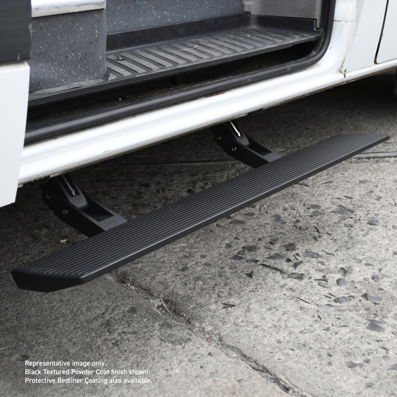 RealTruck 13-18 MB Sprinter 2500/3500 Van 3dr VoltStep Electric Running Board Kit - Bedliner Coat RealTruck 13-18 MB Sprinter 2500/3500 Van 3dr VoltStep Electric Running Board Kit - Bedliner Coat